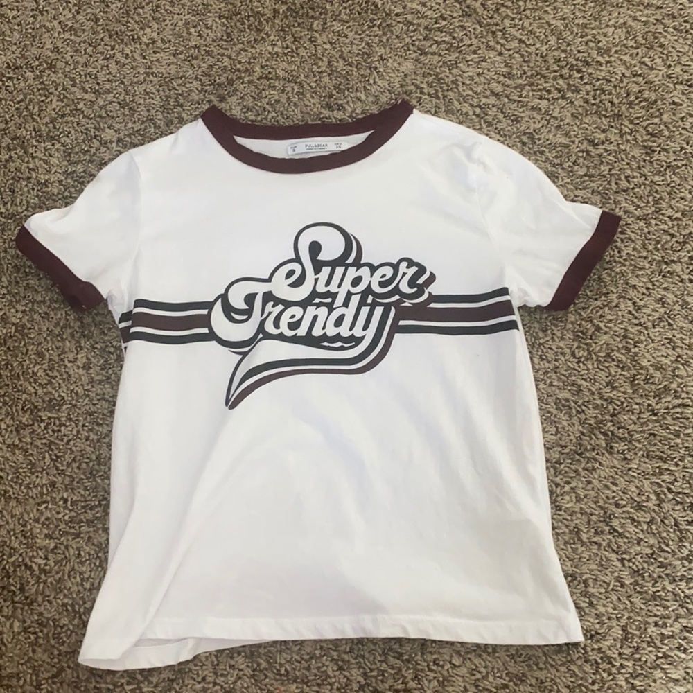 PULL AND BEAR Stranger Things Tshirt